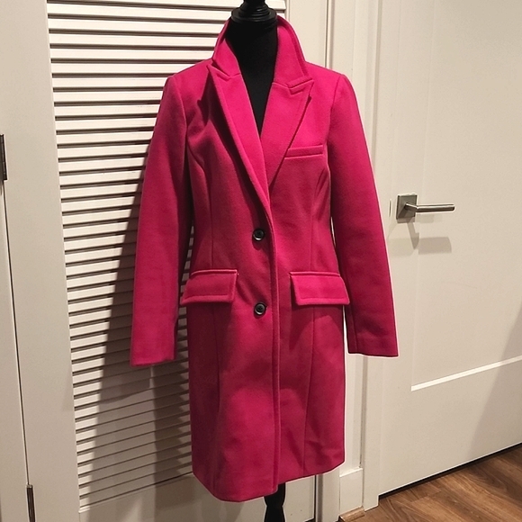 BCBG FUSCIA COAT - Picture 2 of 13